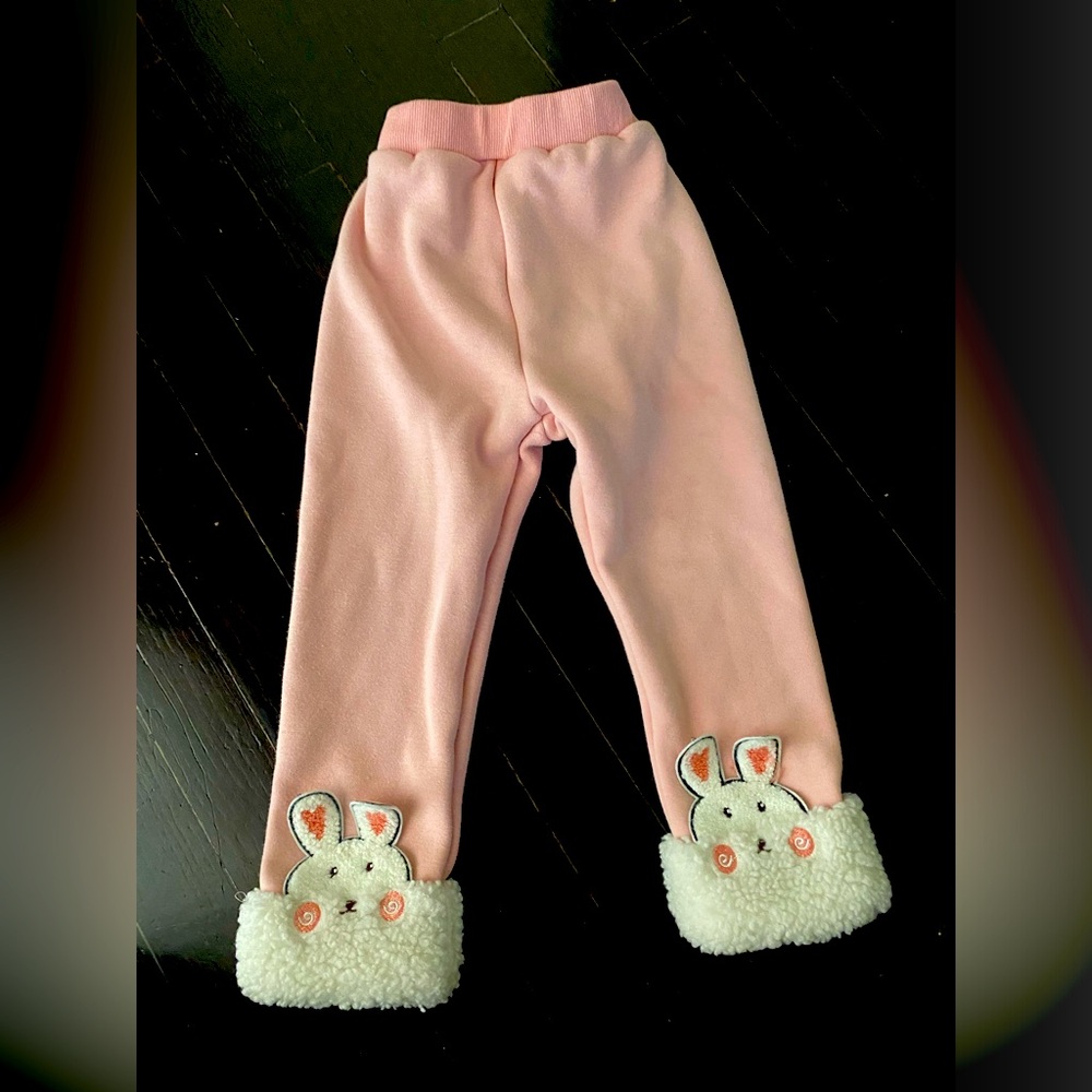 Lola and the Boys Pink Bunny Sweatpants